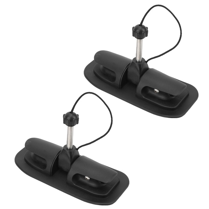 1 pereche Suport pentru vasle Suport de blocare pentru paleta universal pentru barca gonflabila, caiac, canoe, pluta, miez de fier de 0,4 inci