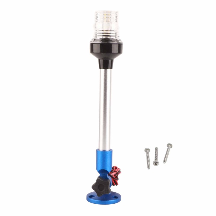 LED навигационна светлина, Bizaical, IP66, 360°, 5W, 12V-24V, за лодки