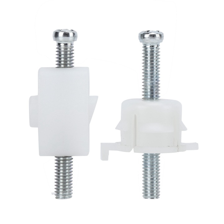 Комплект от 2 скоби за регулиране на фаровете 701941141A за TRANSPORTER 1990-2003, метални и пластмасови, лесни за монтаж