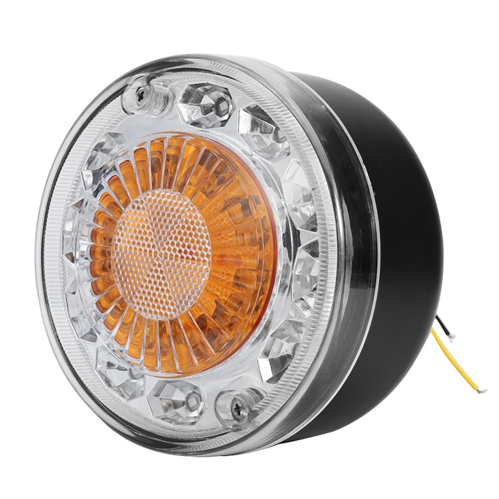 LED lámpa, Jormftte, 12V, nagy fényerejű, vízálló, autóhoz és teherautóhoz