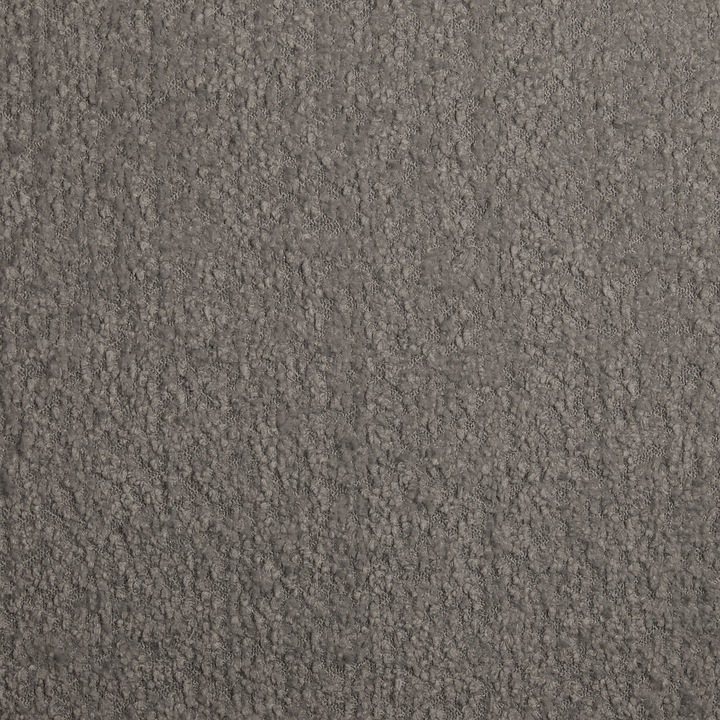 Kárpitszövet, varrás, dekoratív, UV álló, PES Teddy anyagból, Milano Graphite Grey, 100 x 142 cm, Heko Panels, ABRIAMO02