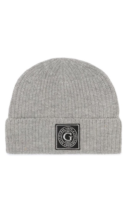 Caciula barbati, Guess, 762234, Poliamida, Gri, One size INTL