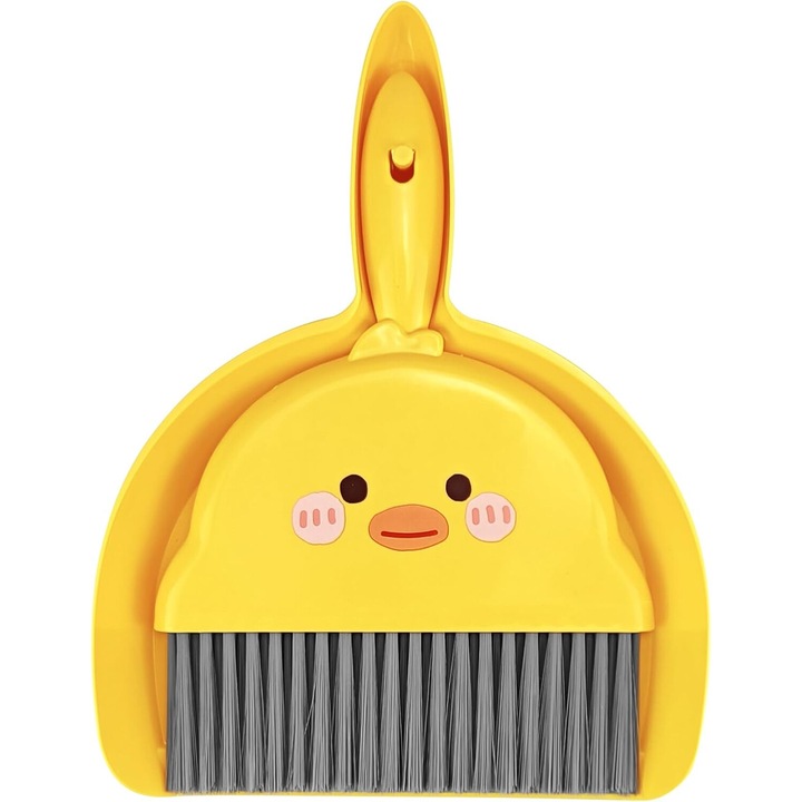 Set matura si faras Supertina, design rata galbena, 18x23cm, plastic