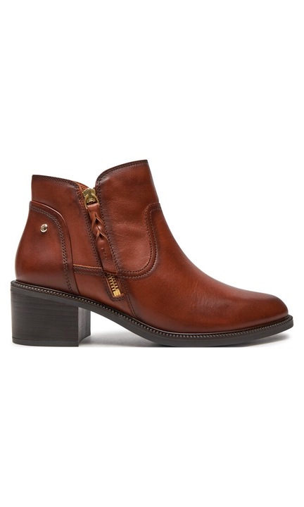Botine dama, Pikolinos, 304358, Piele naturala2, Maro