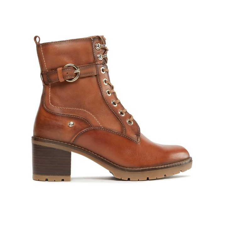 Botine dama, Pikolinos, 302998, Piele naturala, Maro, Maro