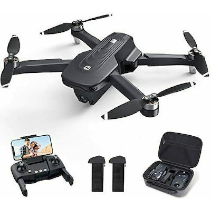 Дрон FPV Holy Stone HS175D с 4K камера и дистанционно управление, съвместим със смартфон