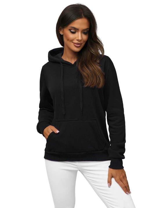 Noi pulover - Malna OZONEE JS/W02Z, Fekete