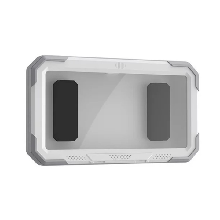 Állítható, 360°-ban vízálló telefontartó öntapadós rögzítéssel - univerzálisan kompatibilis a fürdőszobai hálószoba konyhával fehér