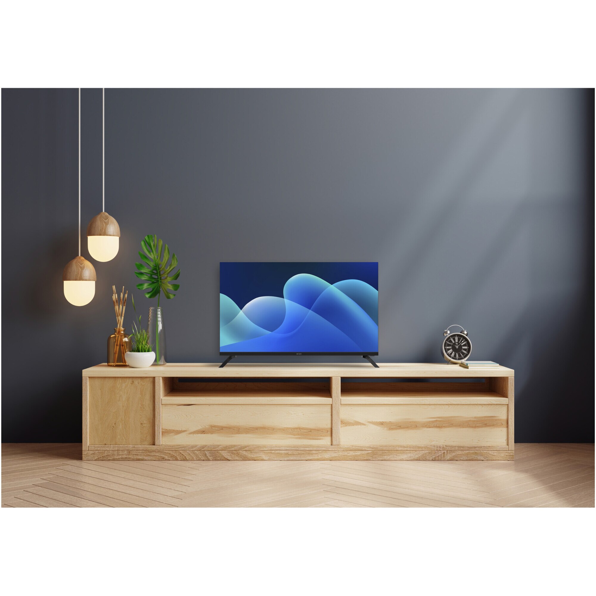 Televizor KIVI LED 32H730QB, 80 cm, Smart Android TV, HD, Clasa E