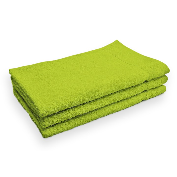 Prosop de maini Classic mic 30x50 cm verde, 100% bumbac