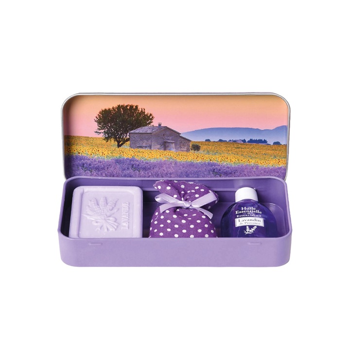 Szappan és illóolaj Esprit Provence, Levendula 60g + 12 ml