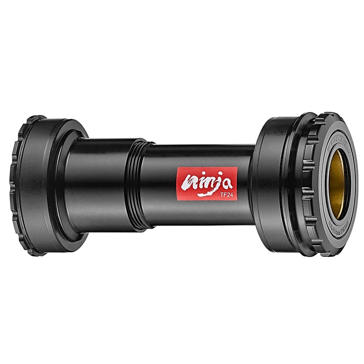 Monobloc pedalier, Token, BB46BR24 pentru Shimano (24 mm), CERVELO BBRight, 46x79mm, Premium, Negro, 135g