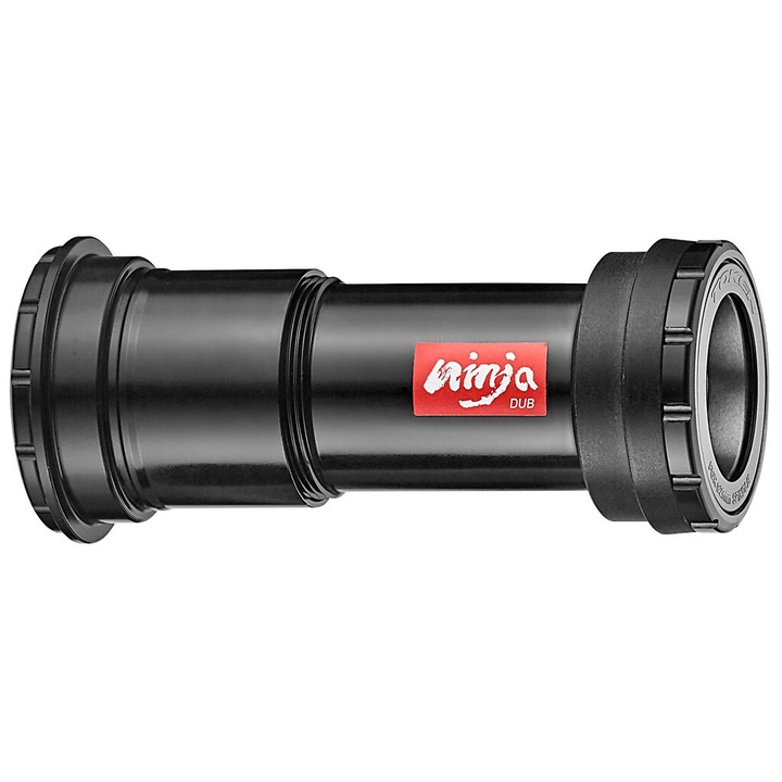 Monobloc pedalier, Token, BB42A29 (Cannondale) pentru Cannondale BB30A (42x73mm), SRAM DUB (29 mm), Premium, Negru, 125g