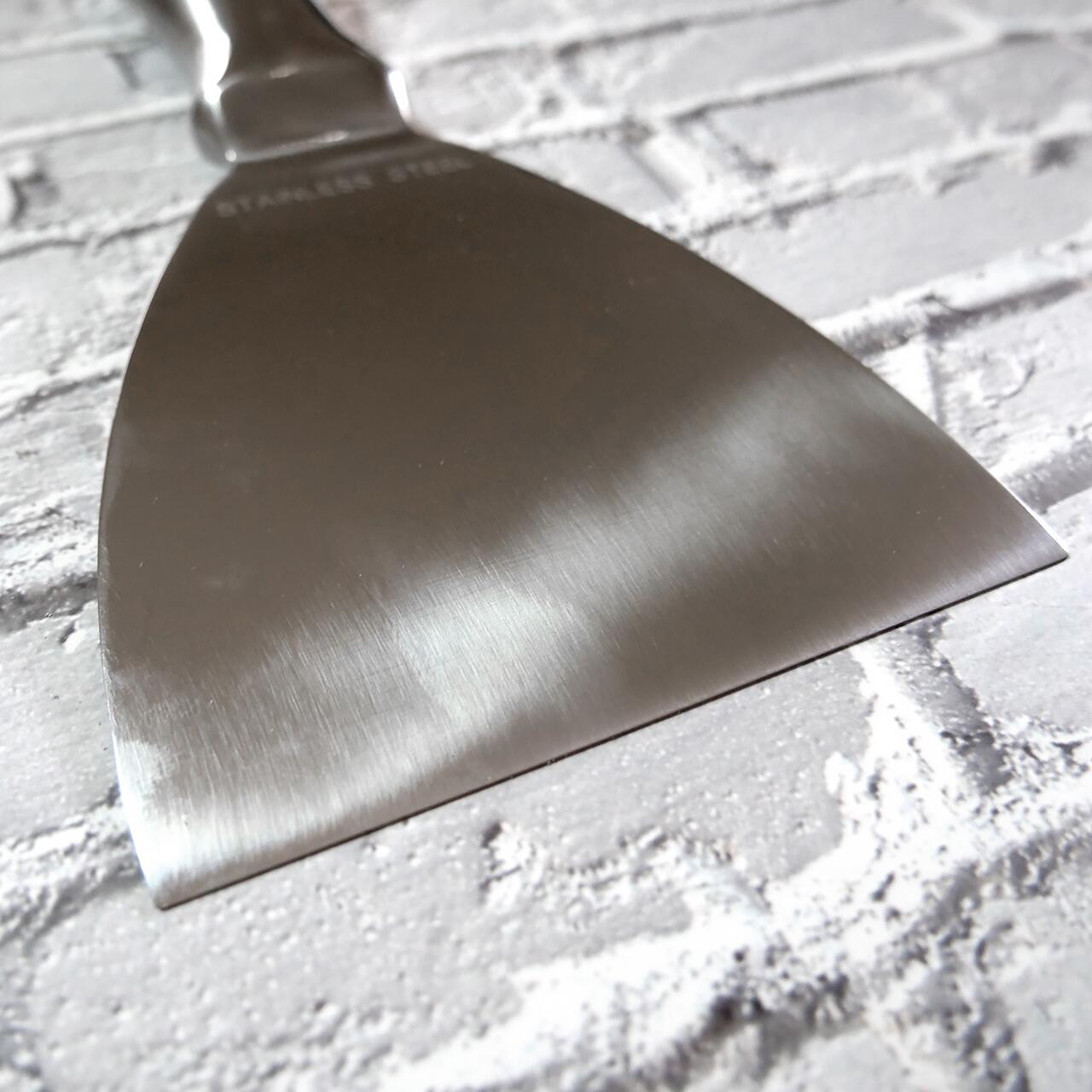 Spaclu Inox Spaclu inox monobloc, maner metalic, 12.5 cm, Olejnik - eMAG.ro