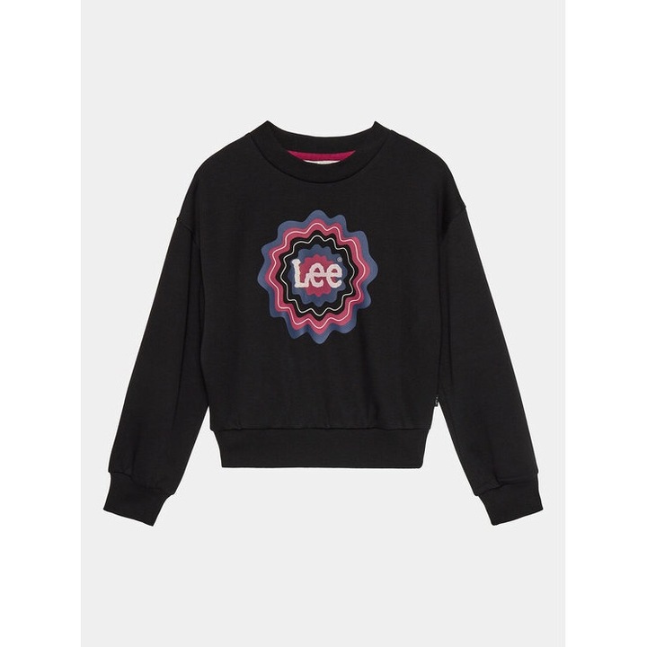 Bluza copii, Lee, 277154, Negru, Bumbac, Negru