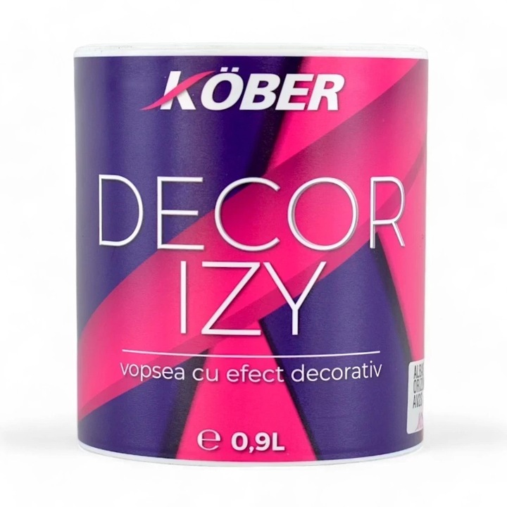 Vopsea decorativa, Kober Decor Izy, Violet Ametist, 0.9 litri