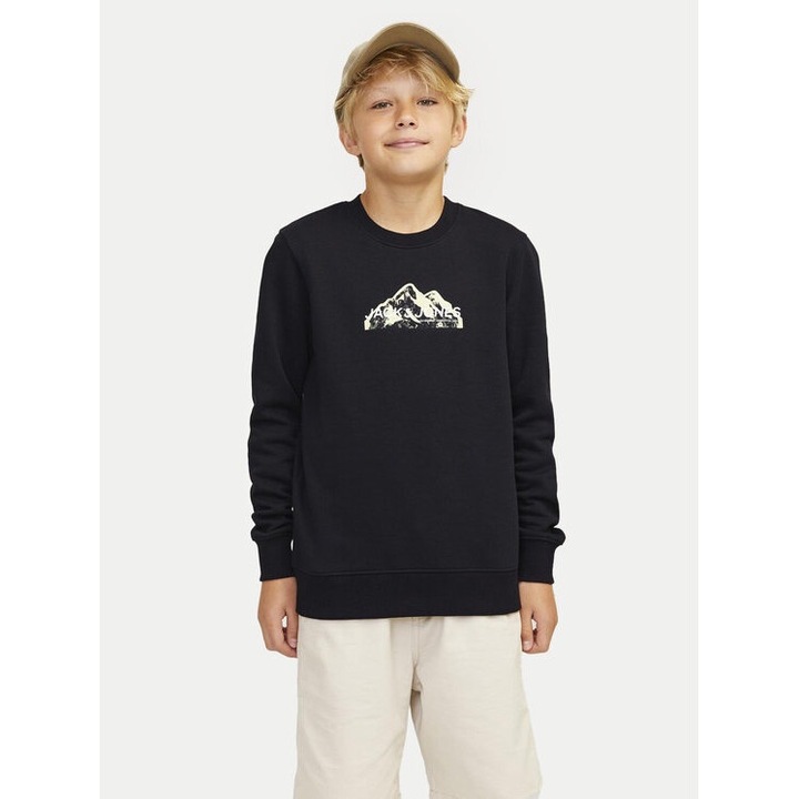Bluza copii, Jack & Jones, 396205, Negru, Bumbac