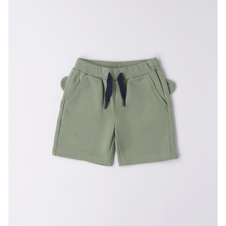 Vicces mintás rövidnadrág fiúknak, Sarabanda, 0.6542, zöld, Zöld