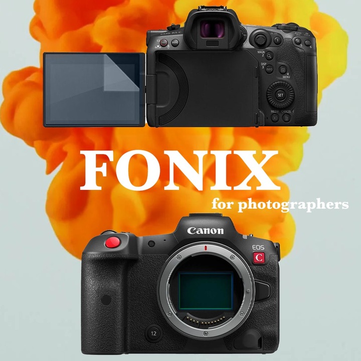 Set folie pentru Canon EOS R5 C, FONIX LENS DEFENSE, 1 Folie de Silicon pentru Ecran, Anti-soc, Impotriva zgarieturilor, Regenerabila, Durabila, Rezistenta la intemperii, Transparent