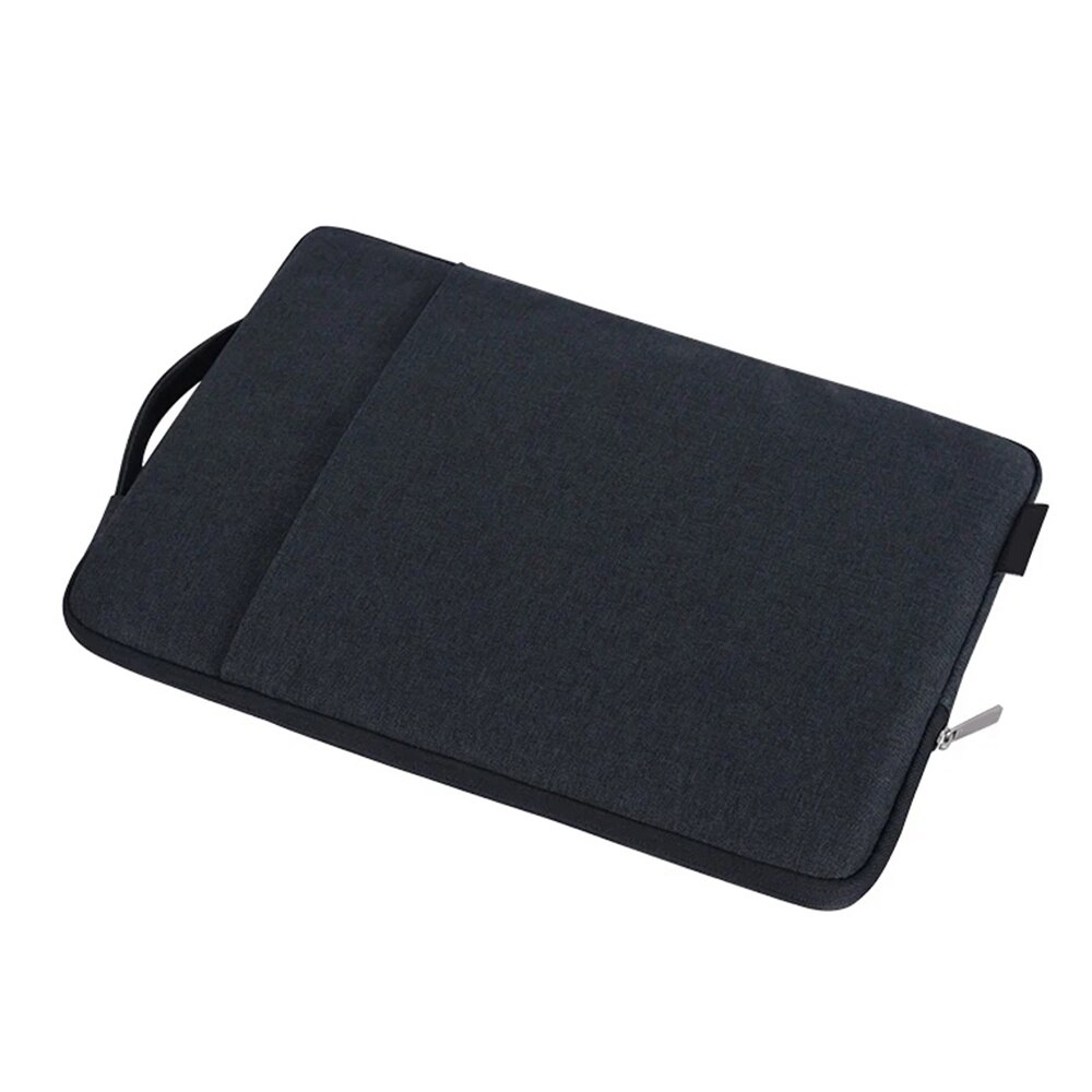 Geanta pentru laptop 15 - 16 inch MacBook Microsoft Dell HP Lenovo eleganta si subtire protectie sporita gri inchis