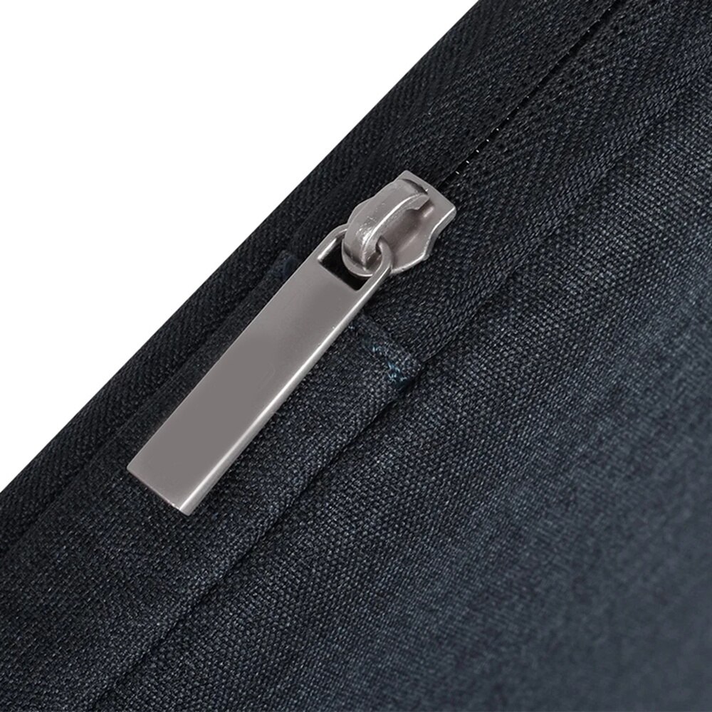 Geanta pentru laptop 15 - 16 inch MacBook Microsoft Dell HP Lenovo eleganta si subtire protectie sporita gri inchis