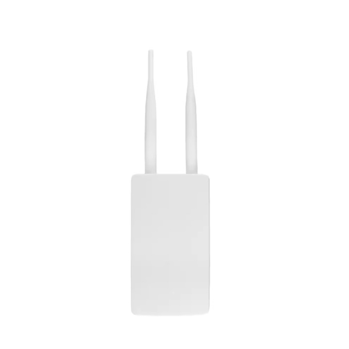 NDUP рутер, 4G, водоустойчив IP66, 150Mbps, бял, със слот за SIM карта, комплект от 2 антени