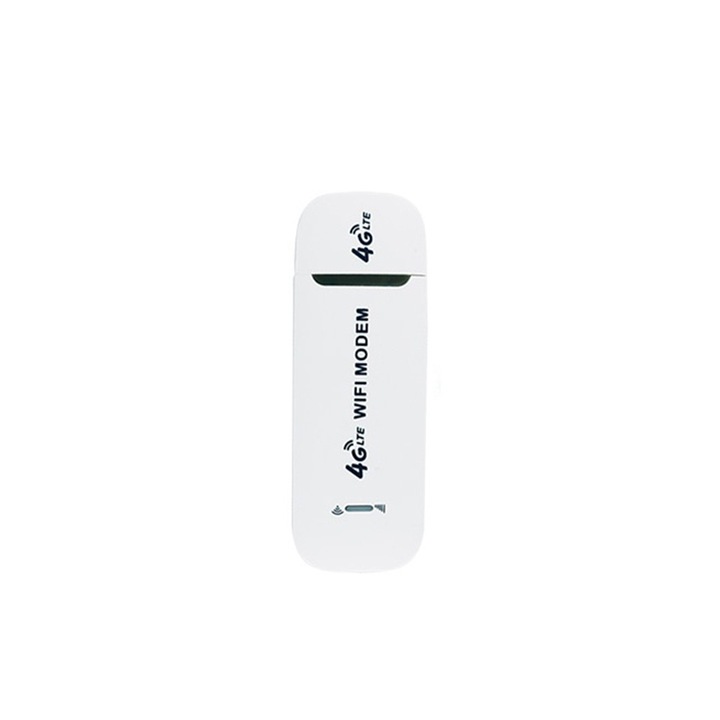 Безжичен рутер NDUP, 150Mbps, 4G USB модем със слот за SIM, бял