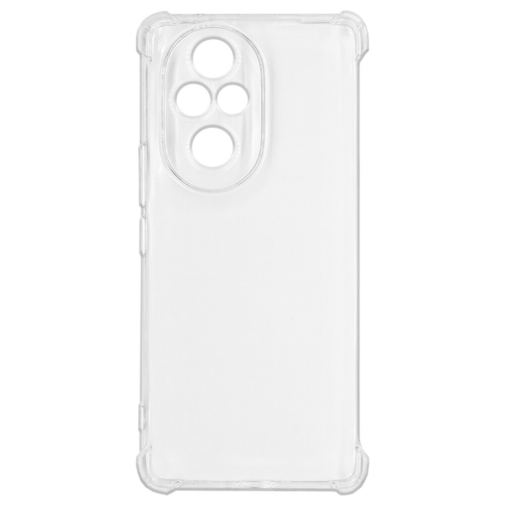 Husa Antishock SILKASE pentru Honor 200 Pro, protectie camera, silicon transparent