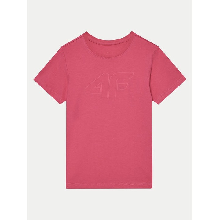 Gyermek póló, 4F, 943516, rózsaszín, pamut, 134 CM
