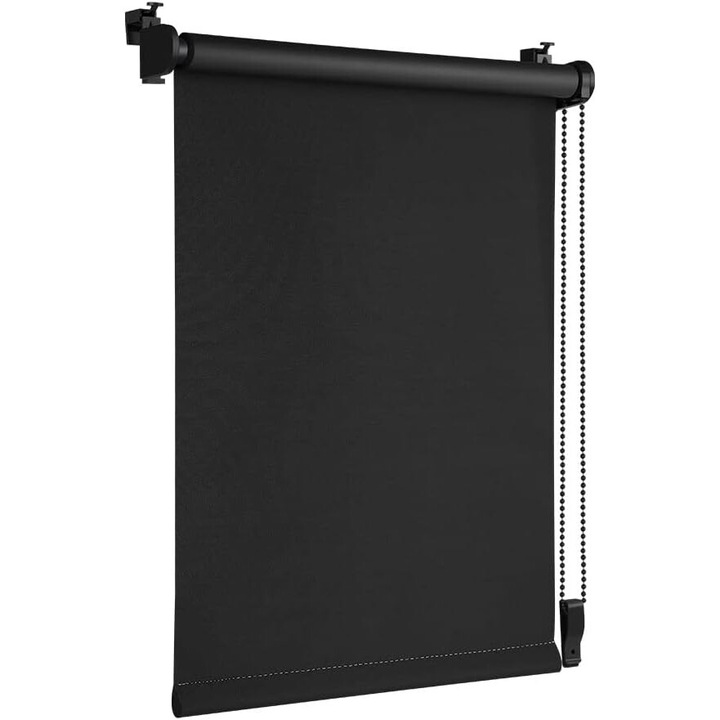 Rulou, Poliester, 65 x 210 cm, Negru