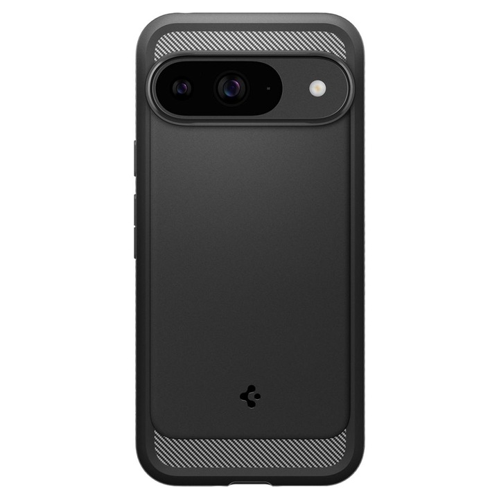 Калъф Spigen Rugged Armor, съвместим с Google Pixel 9 / 9 Pro Matte Black