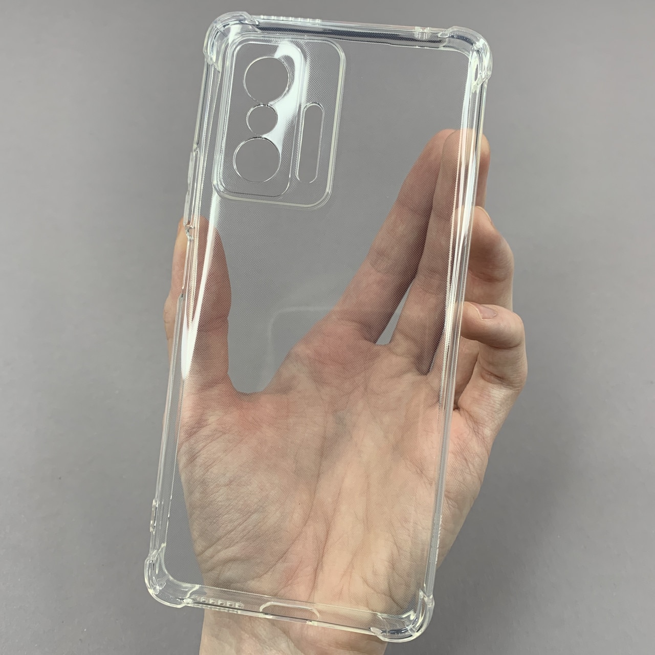 Husa protectie Mat-Tech compatibila cu Xiaomi 11T / 11T Pro, Protectie Camera, Colturi anti-soc, Decupaje Precise, Rezistenta la impact, Margini ridicate pentru protectia ecranului, Transparenta