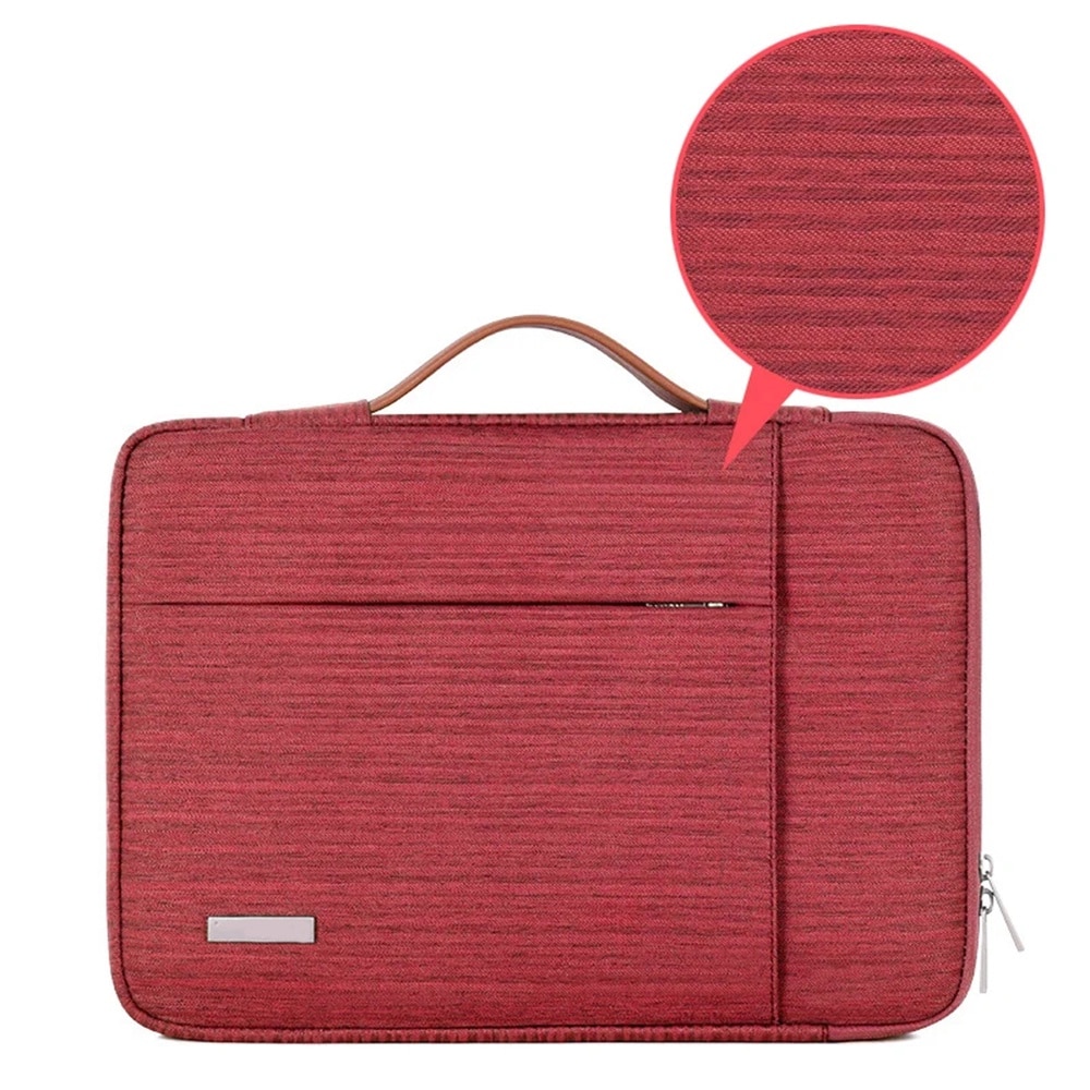 Geanta pentru laptop 15 - 16 inch MacBook Microsoft Dell HP Lenovo eleganta si subtire protectie sporita negru