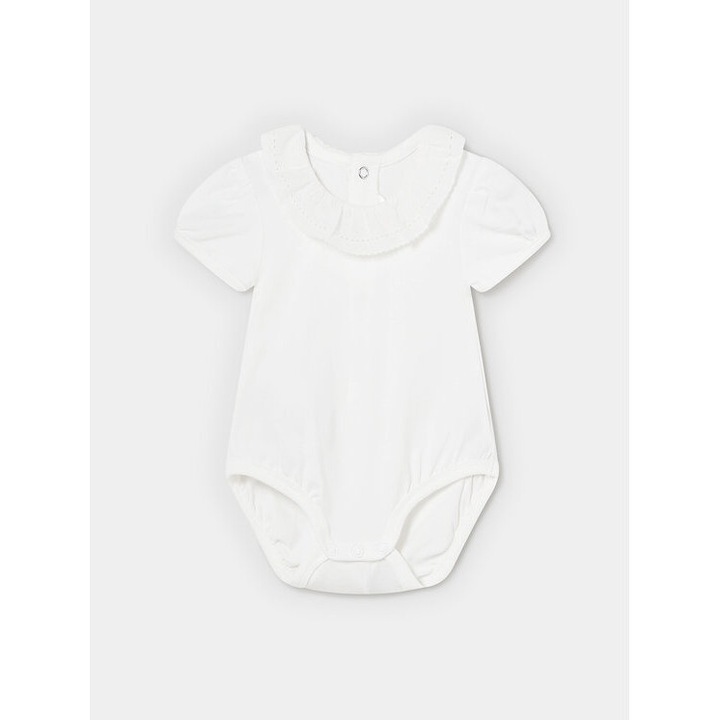 Body copii, Mayoral, 029790, Ecru, Bumbac, 50-56 CM