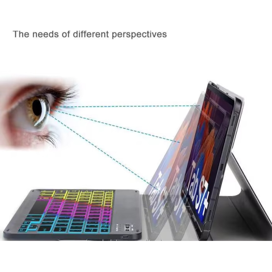 husa cu tastatura detasabila wireless, pentru tableta s7, s6 lite