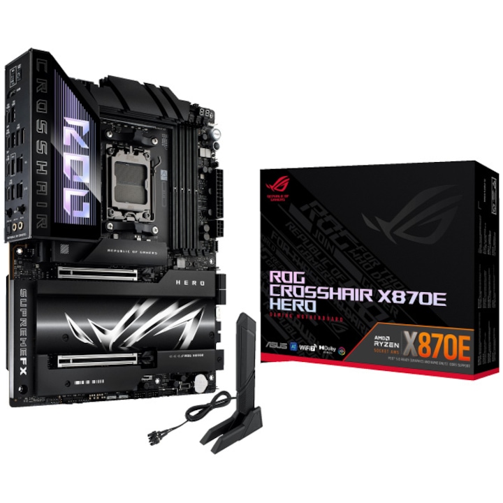 Дънна платка ASUS ROG CROSSHAIR X870E HERO, Socket AM5
