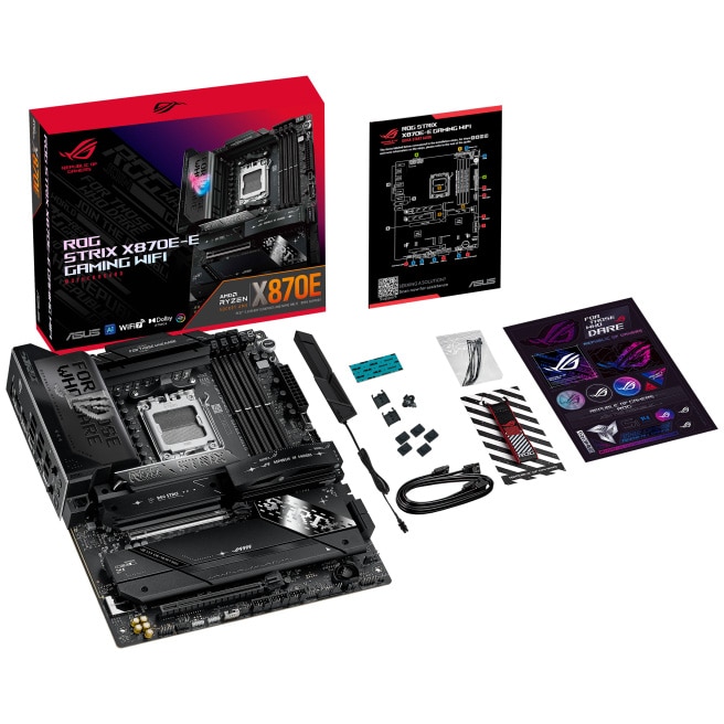 Placa de baza ASUS ROG STRIX X870E-E GAMING WIFI, Socket AM5 - eMAG.ro