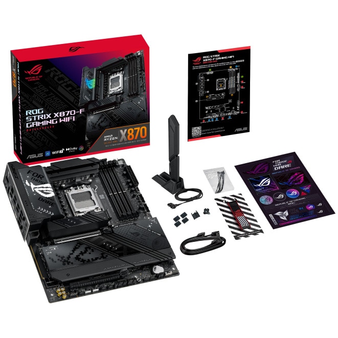 Placa de baza ASUS ROG STRIX X870-F GAMING WIFI, Socket AM5 - eMAG.ro Placa de baza ASUS ROG STRIX X870-F GAMING WIFI, Socket AM5 - eMAG.ro
