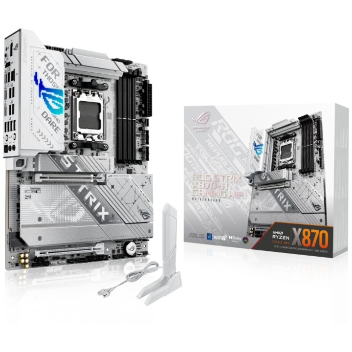 Дънна платка ASUS ROG STRIX X870-A GAMING WIFI, Socket AM5