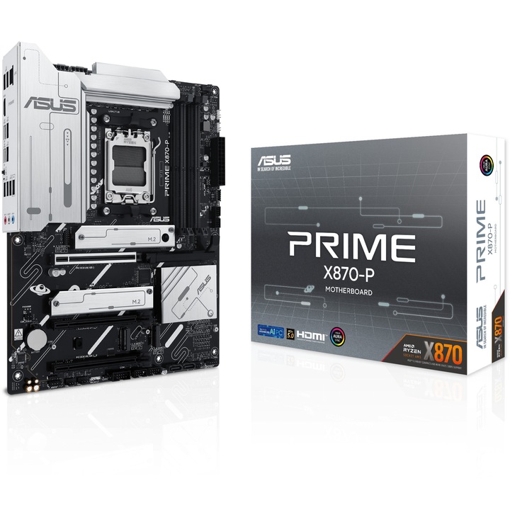 Дънна платка ASUS PRIME X870-P, Socket AM5