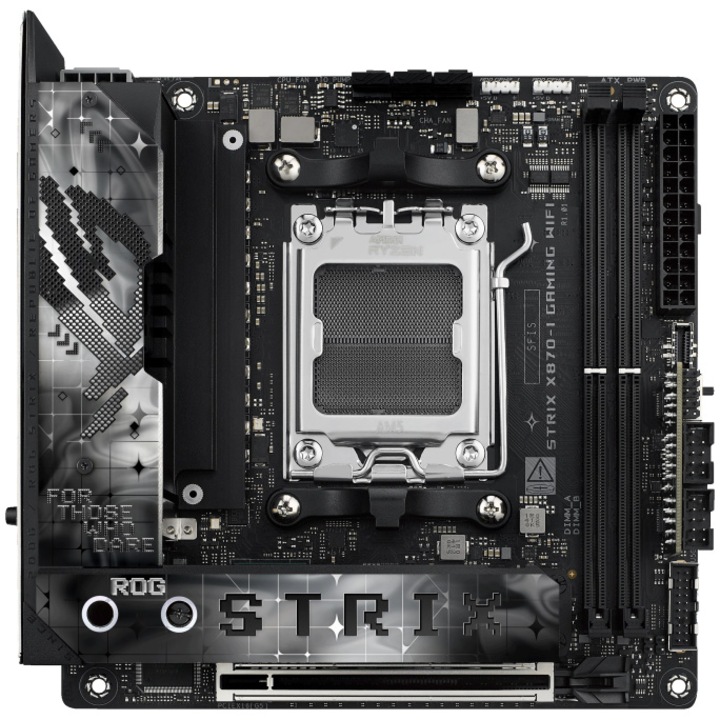 Дънна платка ASUS ROG STRIX X870-I GAMING WIFI, Socket AM5