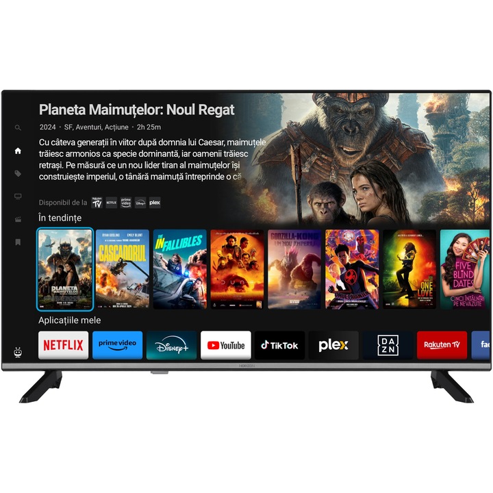 Horizon LED TV 32HL6360H/D, 80 cm, Smart, HD Ready, E osztály (2024-es modell)