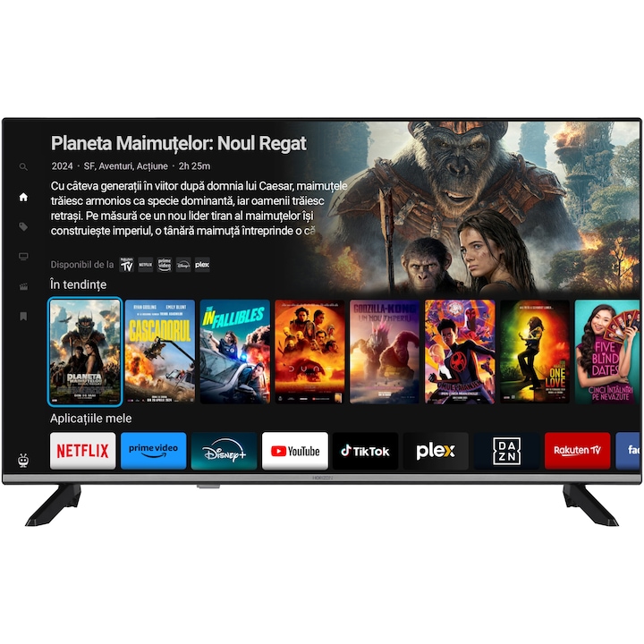 Телевизор Horizon LED 43HL6360F/D, 43" (108 см), Smart, Full HD, Клас E