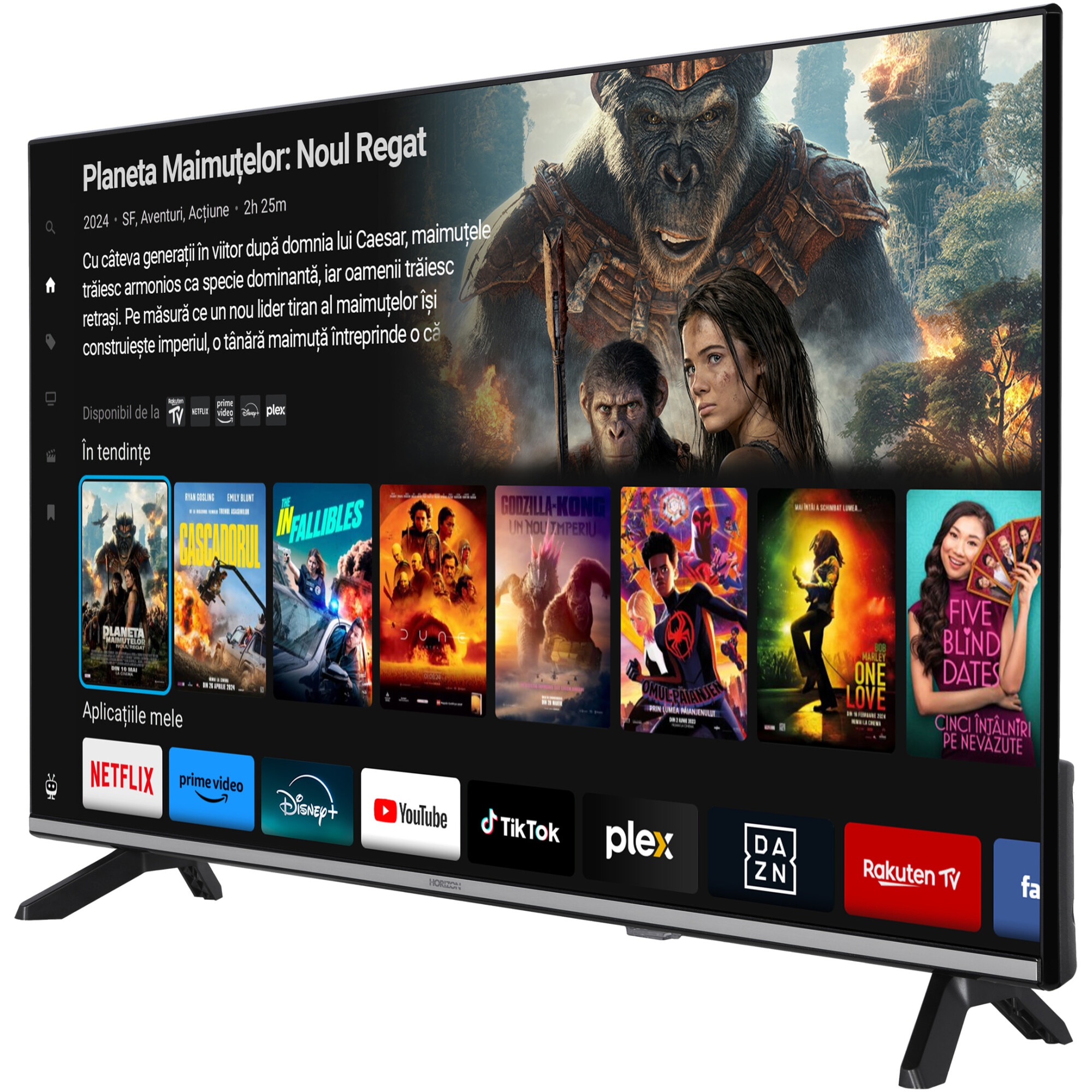 Televizor Horizon LED 43HL6360F/D, 108 cm, Smart, Full HD, Clasa E