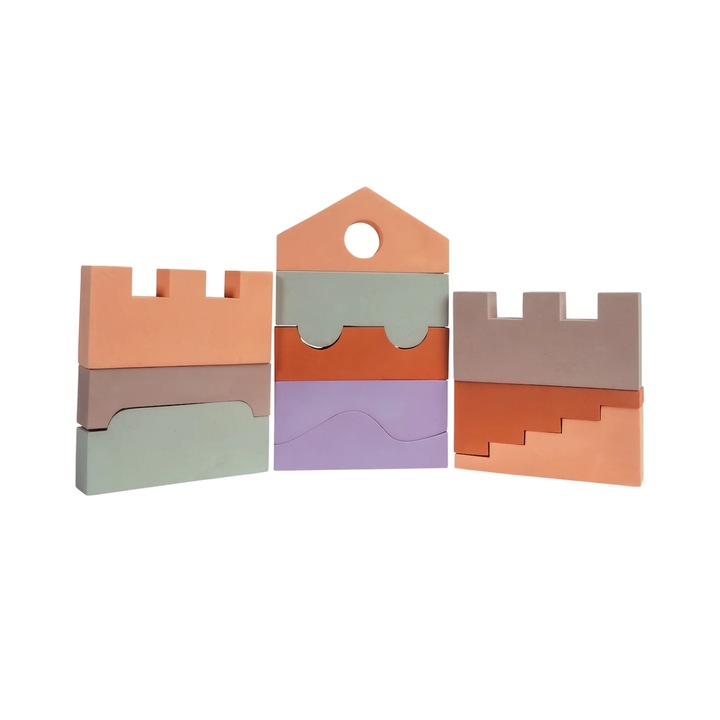 Конструктивни блокчета пъзел, Moes, 11 части