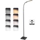 LED лампа TaoTronics TT-DL072 Pro, Димируема, 10W, 550 lm, Температура на светлината (3000-6000K), Гъвкаво рамо, 173 см, Черен, Енергиен клас F