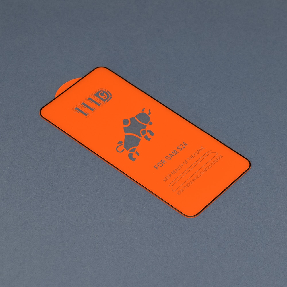 Folie sticla Full Glue 111D pentru Samsung Galaxy S24, Negru