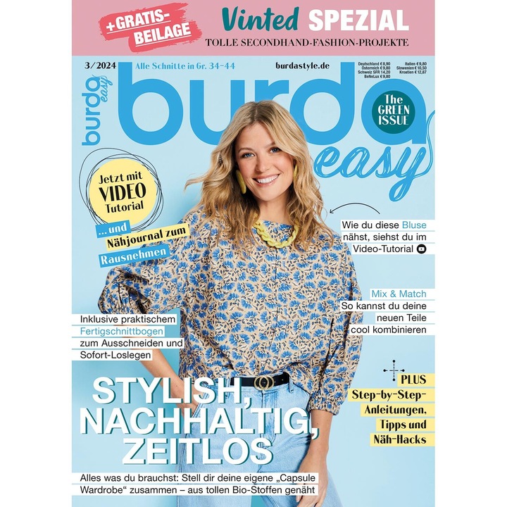 Списание Burda Easy Magazine Есен 3/2024