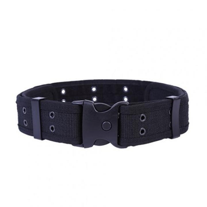 Curea tactica Viper pentru pistol, negru, cu eliberare rapida, nailon durabil, 97 cm, dalimag