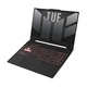 Лаптоп ASUS TUF Gaming A15 FA507NUR-LP007, FA507NUR-LP007.64GB.4TBSSD, 15.6", AMD Ryzen 7 7435HS (8-ядрен), NVIDIA GeForce RTX 4050 (6GB GDDR6), 64 GB 4800 MHz DDR5, Сив